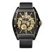 Montre Montignac Tonneau Automatique Noir - Montres automatiques Homme | Marc Orian