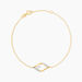 Bracelet Eye Or Jaune Oxyde De Zirconium - Bracelets chaînes Femme | Marc Orian