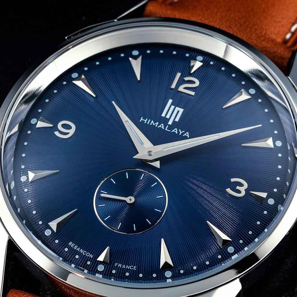 Montre Lip Himalaya 40 Bleu - Montres classiques Homme | Marc Orian