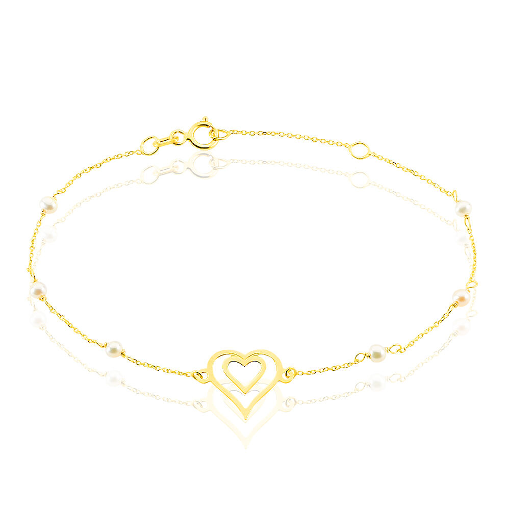 Bracelet Andrieu Or Jaune Perle De Culture - Bracelets chaînes Femme | Marc Orian