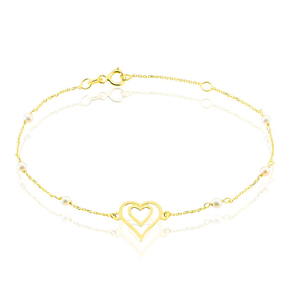 Bracelet Andrieu Or Jaune Perle De Culture - Bracelets chaînes Femme | Marc Orian