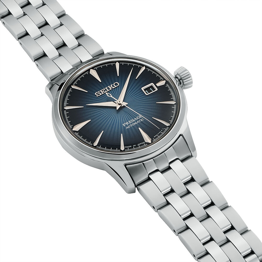 Montre Seiko Presage Cocktail Bleu - Montres automatiques Homme | Marc Orian