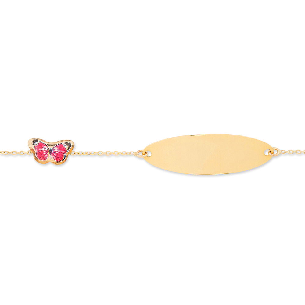Bracelet Identitée Marcel Or Jaune - Gourmettes Enfant | Marc Orian