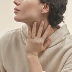 Bague Solitaire Camilia Or Rose Oxyde De Zirconium - Solitaires Femme | Marc Orian