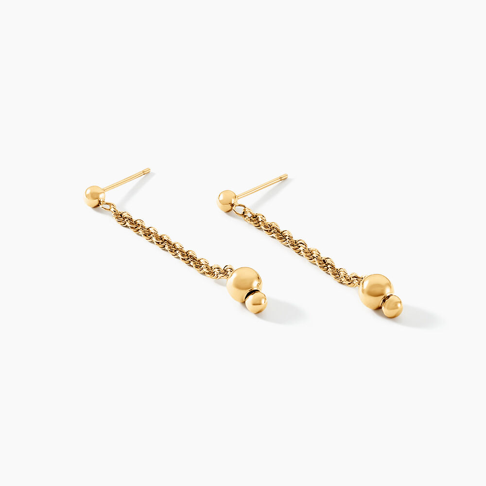 Boucles D'oreilles Pendantes Cordelia Or Jaune - Pendantes Femme | Marc Orian
