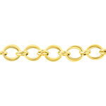 Bracelet Aaron Maille Fantaisie Or Jaune - Bracelets cha&icirc;nes Femme | Marc Orian