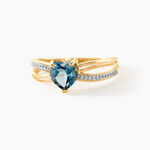 Bague Real Or Jaune Topaze - Bagues pierres fines Femme | Marc Orian