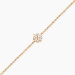 Bracelet Tilde Plaqu&eacute; Or Jaune Oxyde De Zirconium - Bracelets fantaisie Femme | Marc Orian