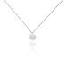 Collier Lorraine Argent Blanc Oxyde De Zirconium - Colliers avec pierres Femme | Marc Orian