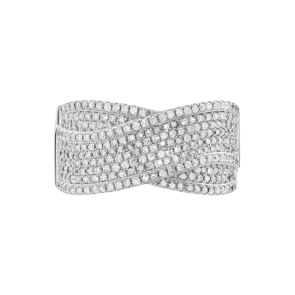 Bague Elyne Or Blanc Diamant - Parures de mariage Femme | Marc Orian
