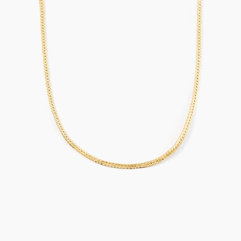 Collier Izel Maille Anglaise Or Jaune - Colliers ete Femme | Marc Orian