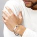 Bracelet Identité Acier Blanc Jimmy - Gourmettes Homme | Marc Orian