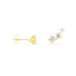 Bijoux D'oreilles Raffaele Or Jaune Oxyde De Zirconium - Piercings d'oreilles Femme | Marc Orian