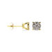 Boucles D'oreilles Puces Kate Or Jaune Diamant - Boucles d'oreilles mariage Femme | Marc Orian