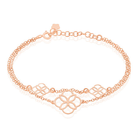Bracelet Letizia Argent Rose - Bracelets chaînes Femme | Marc Orian