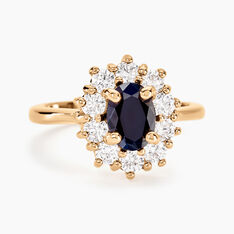 Bague Insaf Plaqué Or Jaune Oxyde De Zirconium - Bagues Solitaire Femme | Marc Orian