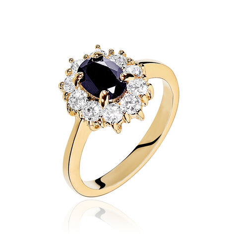 Bague Insaf Plaqué Or Jaune Oxyde De Zirconium - Bagues Solitaire Femme | Marc Orian