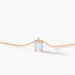 Collier Solitaire Argent Rose Lylwenn Oxyde De Zirconium - Colliers solitaires Femme | Marc Orian