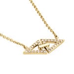 Collier Izia Plaqu&eacute; Or Jaune Oxydes De Zirconium - Colliers avec pierres Femme | Marc Orian