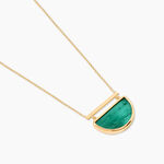 Collier Florica Or Jaune Malachite - Colliers avec pierres Femme | Marc Orian