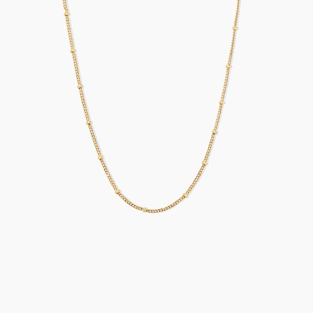 Collier Liza Plaqu&eacute; Or Jaune - Sautoirs Femme | Marc Orian