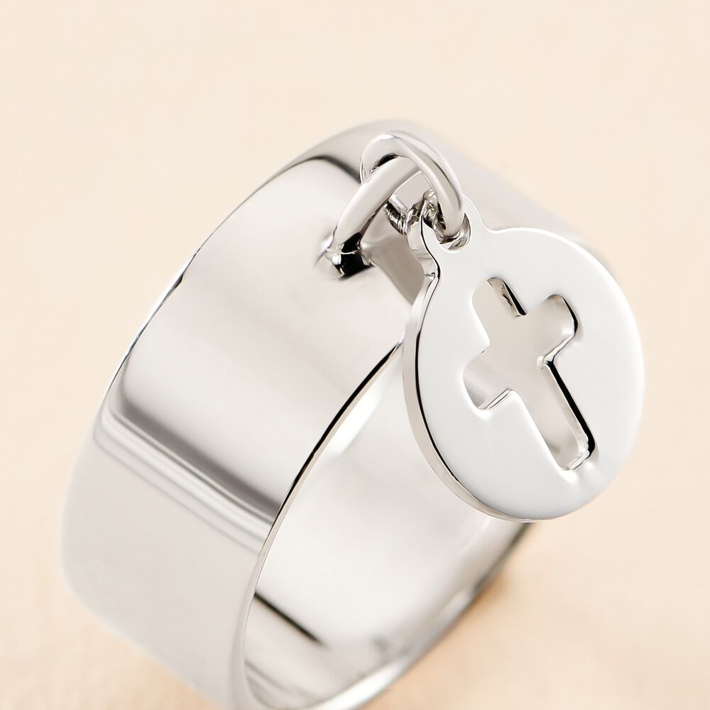 Bague Psara Argent Blanc - Bijoux fantaisie Femme | Marc Orian