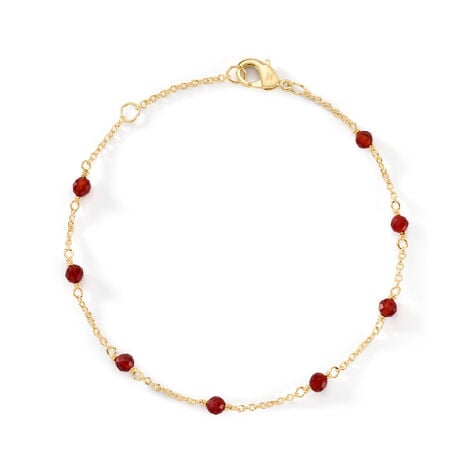 Bracelet Calliope Plaqu&eacute; Or Dor&eacute; Agate - Bracelets fantaisie Femme | Marc Orian