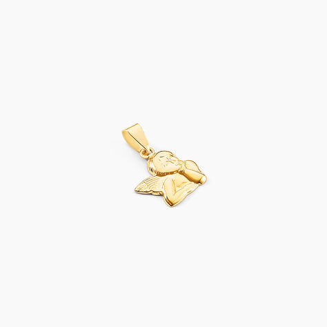 Pendentif Ange Penseur Or Jaune - Pendentifs Enfant | Marc Orian