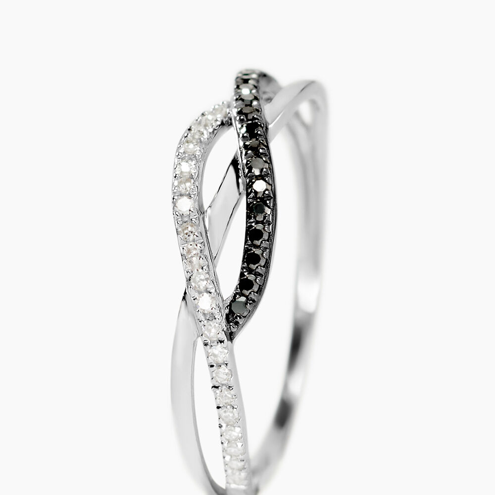 Bague Ursulla Or Blanc Diamant - Parures de mariage Femme | Marc Orian