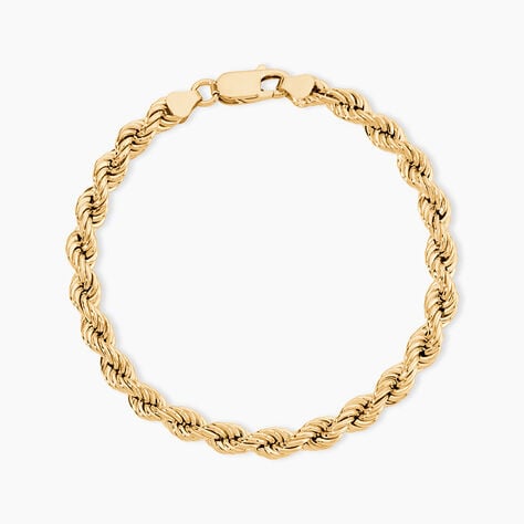 Bracelet Cordelia Maille Corde Or Jaune - Bracelets mailles Femme | Marc Orian