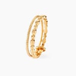 Bague Lou Plaqu&eacute; Or Jaune - Bijoux fantaisie Femme | Marc Orian