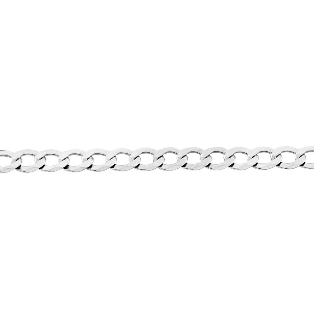 Bracelet Argent Blanc Casper - Bracelets mailles Femme | Marc Orian