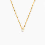 Collier Jerry Or Jaune Oxyde De Zirconium - Colliers avec pierres Femme | Marc Orian