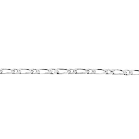 Chaîne Anilo Maille Alternée Argent Blanc - Chaines Homme | Marc Orian