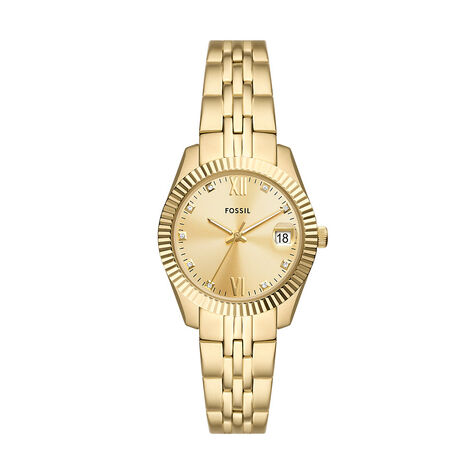 Montre Fossil Scarlette Dor&eacute; - Montres &eacute;tanches Femme | Marc Orian