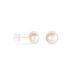 Boucles D'oreilles Puces Ursulina Or Jaune Perle De Culture - Clous d'oreilles Femme | Marc Orian