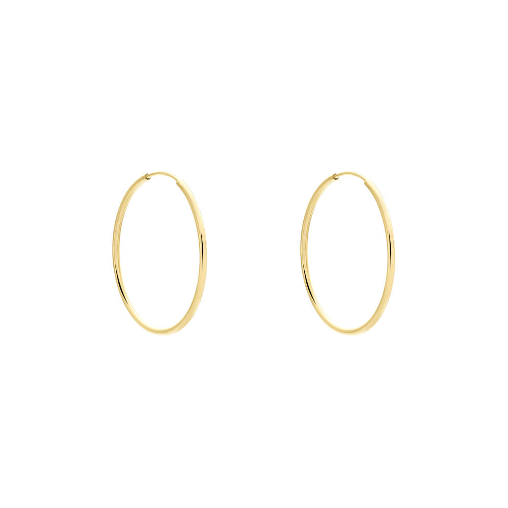 Cr&eacute;oles Dominae Or Jaune - Cr&eacute;oles Femme | Marc Orian