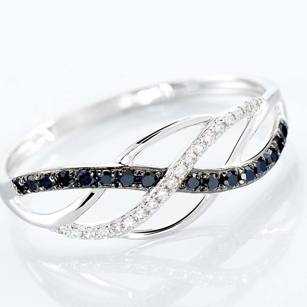 Bague Amara Or Blanc Diamant - Bagues Femme | Marc Orian