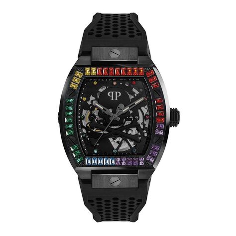 Montre Philipp Plein The $keleton Noir - Montres automatique Homme | Marc Orian