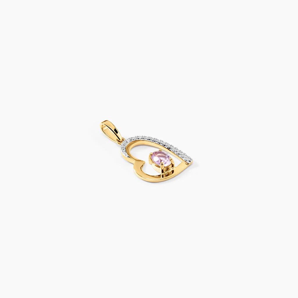 Pendentif Arduinna Or Jaune Am&eacute;thyste - Pendentifs Femme | Marc Orian