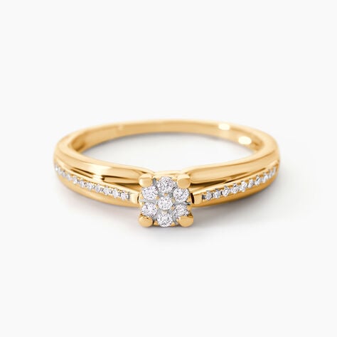 Bague Kate Or Jaune Diamant - Parures de mariage Femme | Marc Orian