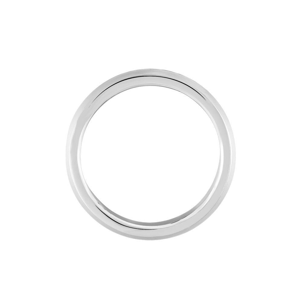 Bague Sam Acier Blanc - Bagues grosses Homme | Marc Orian