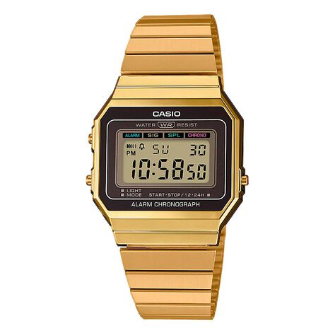 Montre Casio Collection Vintage Bicolore - Montres &eacute;tanches Femme | Marc Orian