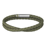 Bracelet Boss Ares Summer Cuir De Veau Vert - Bracelets cuir Homme | Marc Orian