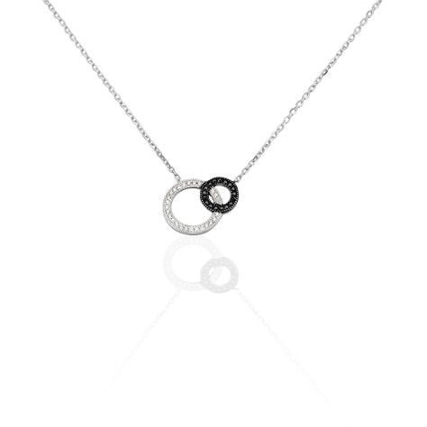 Collier Diana Argent Blanc Oxyde De Zirconium - Colliers avec pierres Femme | Marc Orian