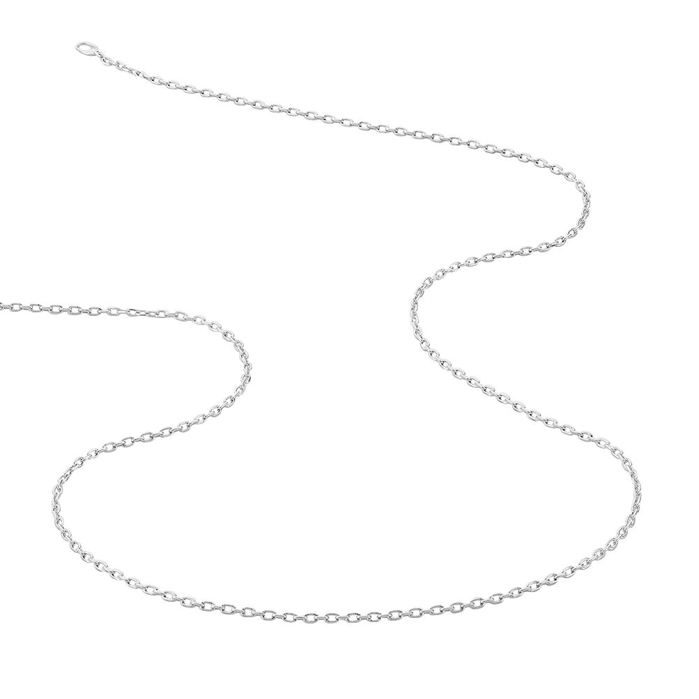 Chaîne Claudine Maille Forçat Argent Blanc - Colliers ras du cou Femme | Marc Orian