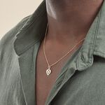 Pendentif Eudocie Coeur Lettre Or Jaune - Pendentifs Famille | Marc Orian