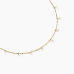 Collier Plaqu&eacute; Or Oxydes De Zirconium - Colliers avec pierres Femme | Marc Orian