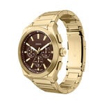 Montre Fossil Everett Chrono Marron - Montres &eacute;tanches Homme | Marc Orian