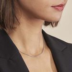 Collier Nahila Argent Blanc - Colliers fantaisie Femme | Marc Orian